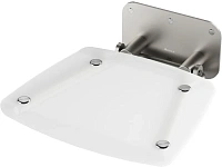 Сиденье для душа Ravak OVO белое/нержавеющая сталь