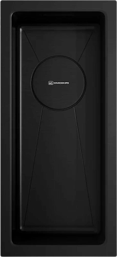 Мойка для кухни Omoikiri Taki 20-U/IF-GB 20 см графит - фото 4