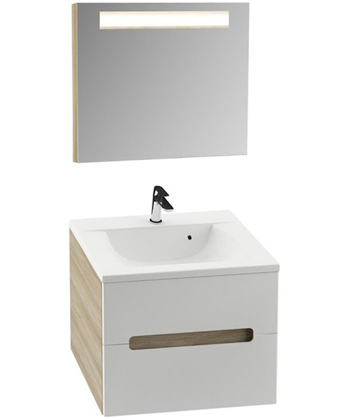 Тумба латте/белая Ravak SD Classic 700 II X000000908 (детальная фотография), по запросу