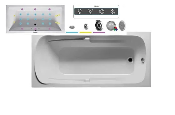 Ванна гидромассажная Riho Future 190 x 90 см, JOY2 BC3200500000000_JOY2 (детальная фотография)