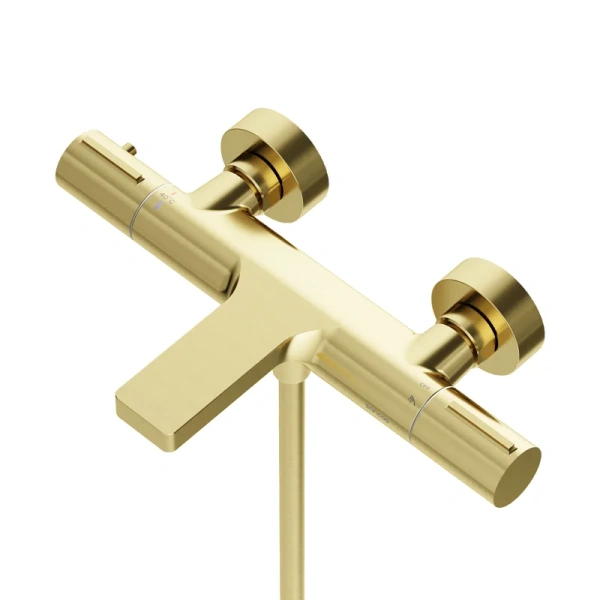 Смеситель для ванны Sancos Etna брашированное золото SC9006BG (детальная фотография), современные, hi-tech