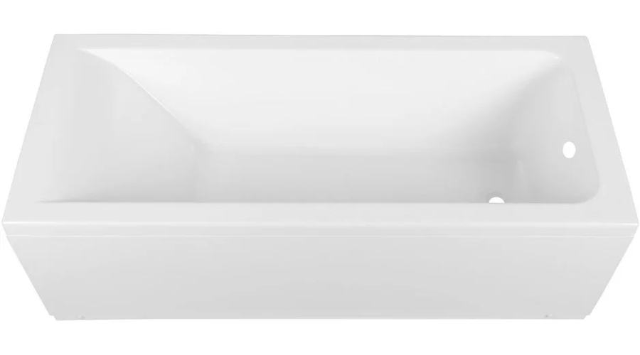 Ванна акриловая Aquanet Bright 180x70 см с каркасом 216662 (детальная фотография), акриловые