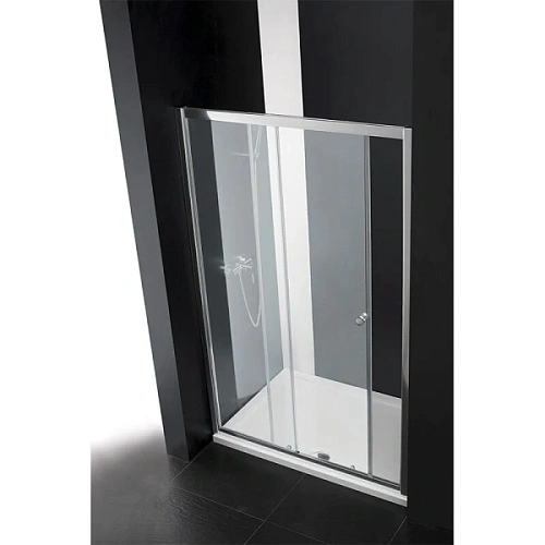 Душевая дверь в нишу Cezares Anima 130 см стекло рифленое Punto - фото 2