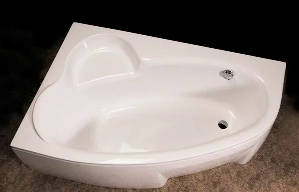 Ванна акриловая левая Ravak Asymmetric 150х100 C441000000 (детальная фотография), акриловые