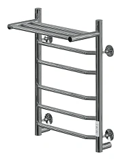 Полотенцесушитель электрический Ника WAY 60х40 см хром