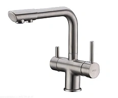 Смеситель для кухни WasserKRAFT под фильтр, матовый хром