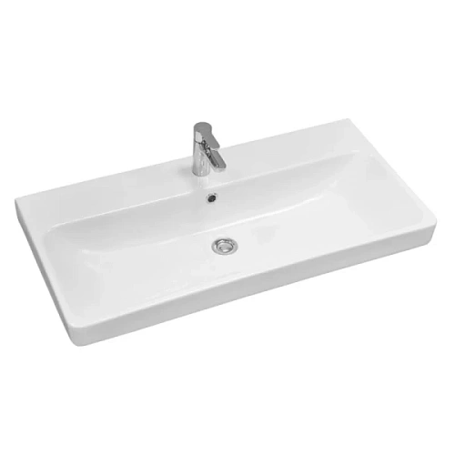 Раковина мебельная Misty Адриана 90 см белая - фото 2