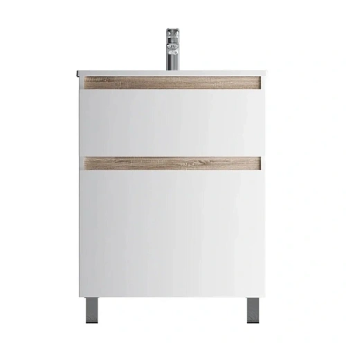 Тумба под раковину напольная Am.Pm X-Joy 65 см белый глянец - фото 1