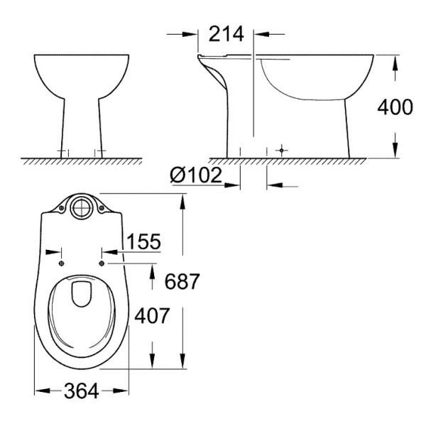 Схема (детальная фотография), напольные