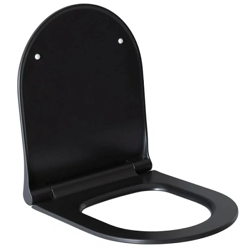 Крышка-сидение с микролифтом Allen Brau Priority черная - фото 2