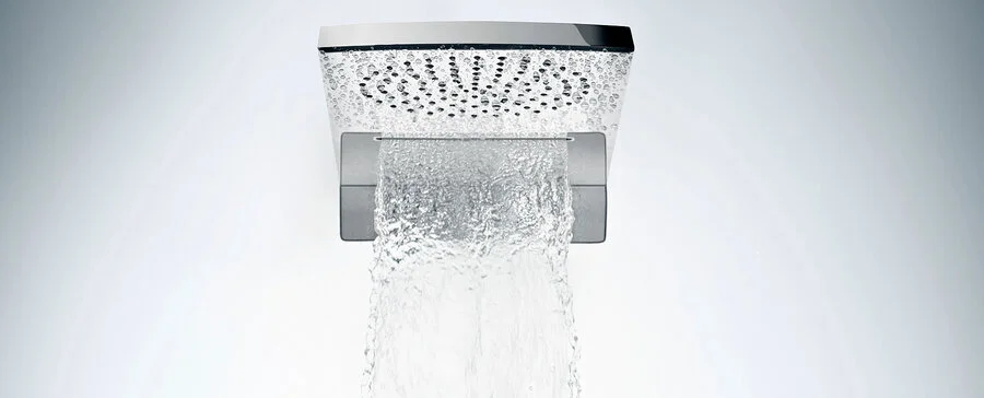 Верхний душ Hansgrohe Raindance 28433 настенный (детальная фотография), современные, hi-tech index_1