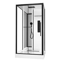 Душевая кабина Black&White Galaxy G8028 115x90 см с гидромассажем