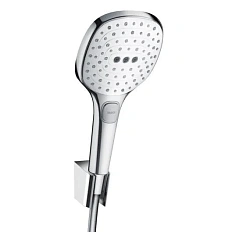 Душевой комплект Hansgrohe Raindance Select E хром/белый