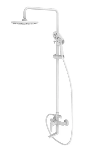 Душевая стойка IDDIS Ray белая RAYWT3Fi06 (детальная фотография)