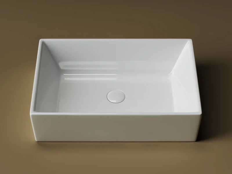 Раковина Ceramica Nova Element 59 см накладная CN5013 (детальная фотография), современные, hi-tech