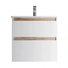 Тумба с раковиной подвесная Am.Pm X-Joy M85AFHX0652 65 см с двумя ящиками