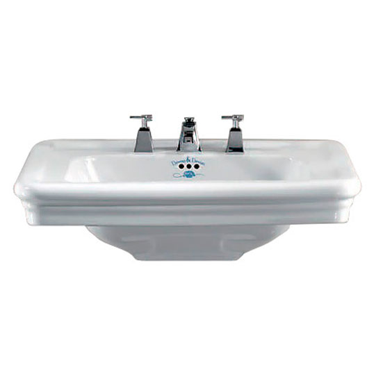 Раковина 70х53см, смеситель на 3 отверстия, Devon&Devon Etoile IBLG(3)FET, 2IBLG(3)FBET (детальная фотография)