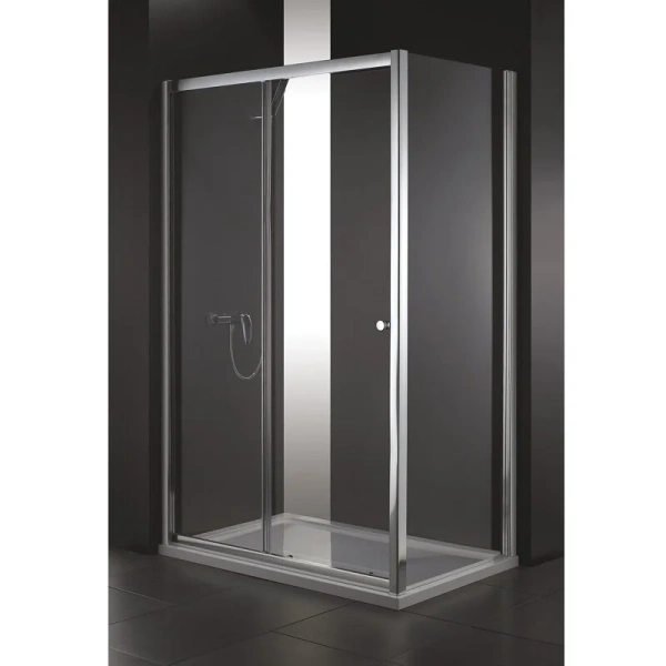 Душевой уголок Cezares Anima 120x90 см прозрачное стекло ANIMA-W-AH-1-120/90-C-Cr (детальная фотография)