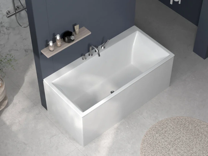 Ванна акриловая Alba Spa Kero ВПР0370000100, 180 x 80 см, цвет белый (детальная фотография), 180х80