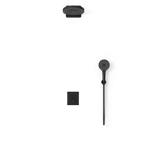 Душевой комплект Vincea Inspire черный - фото 2