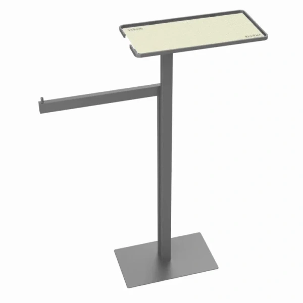 Стойка для ванной Boheme никель брашированный 10952-NB (детальная фотография)