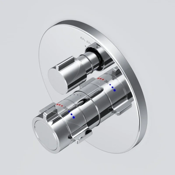 Смеситель для душа Am.Pm X-Joy с термостатом F85A95600 (детальная фотография), в наличии