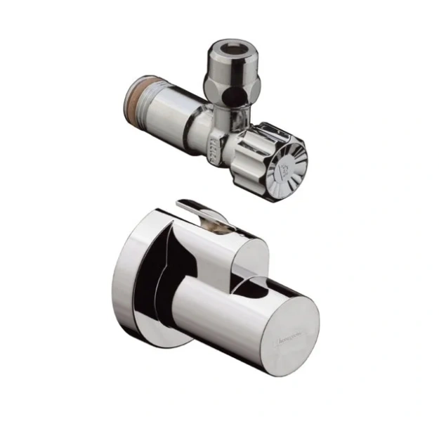 Угловой вентиль Hansgrohe хром 13954000 (детальная фотография)