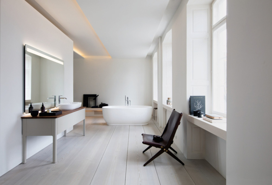 Раковина Duravit Luv 80 см белая 03798000001 (детальная фотография), 80 см