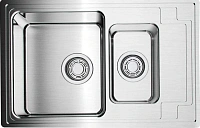 Мойка для кухни Omoikiri Mizu 78-2-IN 78 см нержавеющая сталь