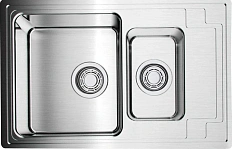 Мойка для кухни Omoikiri Mizu 78-2-IN 78 см нержавеющая сталь