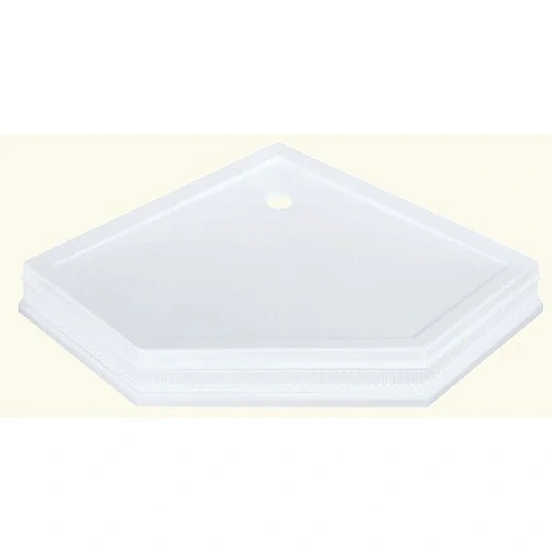 Душевой поддон Migliore 95х95 см декор белый - фото 4