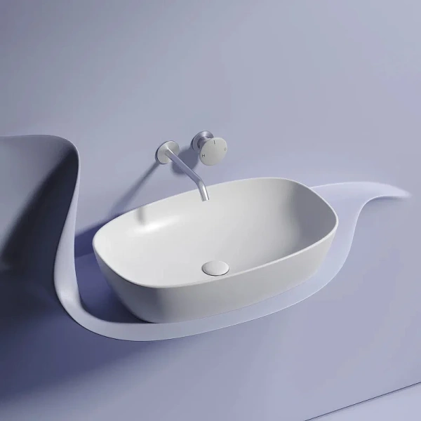 Раковина Ceramica Nova Element 60 см белая матовая CN6049MW (детальная фотография), 60 см