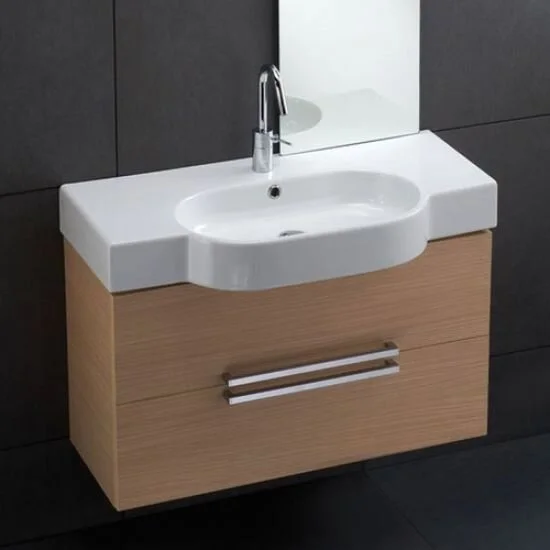 Раковина Hatria Area YXA001 90х45 см (детальная фотография), 90 см