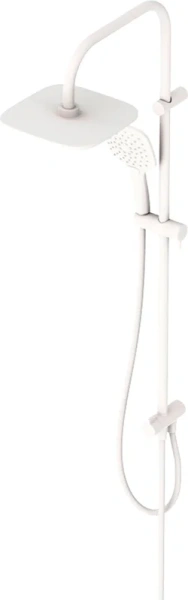 Душевая стойка Damixa Origin Evo белая DX978200200 (детальная фотография), без излива