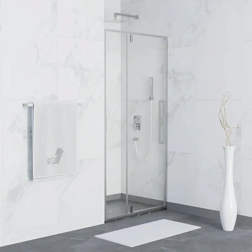 Душевая дверь в нишу RGW Stilvoll SV-03 120 см профиль хром - фото 1