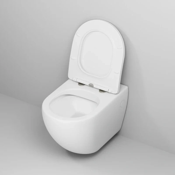 Унитаз подвесной Grossman Color белый матовый GR-4411MS (детальная фотография), с горизонтальным, прямым выпуском, с прямым выпуском