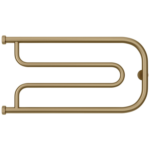 Полотенцесушитель водяной Сунержа Гусли+ 65х32 см золотой шелк 32-4009-3265 (детальная фотография), современные, hi-tech