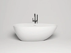 Ванна из искусственного камня Salini Paola Bassa 172x82 см белая глянцевая