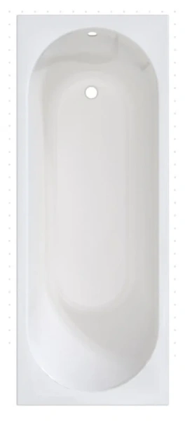 Ванна акриловая Радомир Виктория лайт Ангосто 1-01-0-0-8-258, 160 x 70 см, белый (детальная фотография)