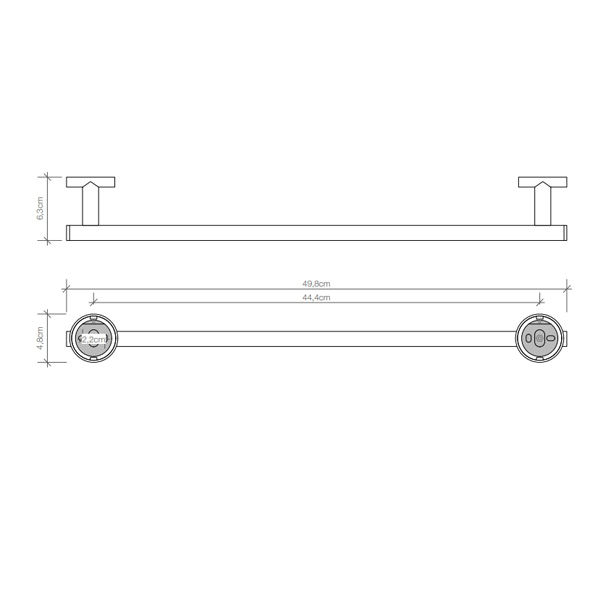Схема (детальная фотография), хром, черные