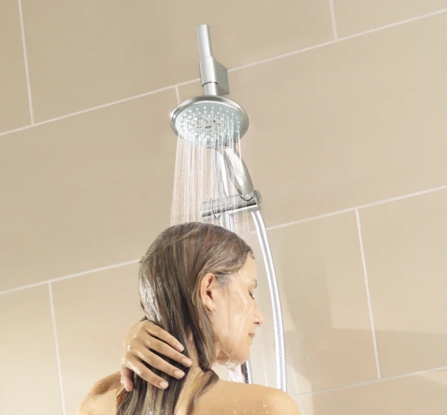 Душевой комплект Grohe Power&Soul 27738000 (детальная фотография), душевые гарнитуры