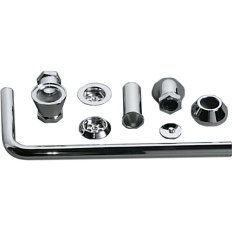 Комплект наружного слива-перелива для ванны, цвет хром, Simas 120017 CR