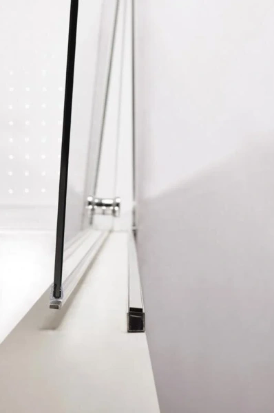 Душевая дверь в нишу Cezares Eco 95 см стекло прозрачное ECO-O-B-1-95-C-Cr (детальная фотография), 90 см, 100 см