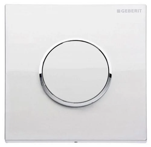 Клавиша смыва Geberit Sigma 10 хром глянцевый 116.015.KH.1 (детальная фотография)