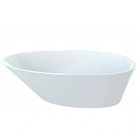 Ванна акриловая Frank F6116, 12522, 180 х 85 см, цвет белый