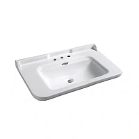 Раковина Kerasan Waldorf 100 см с 3 отверстиями под смеситель