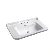 Раковина Kerasan Waldorf 100 см с 3 отверстиями под смеситель