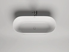 Ванна из искусственного камня Salini Mona 170x72 см белая