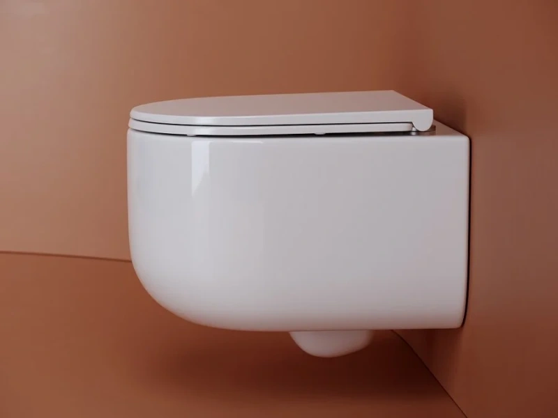 Унитаз подвесной Ceramica Nova Ulma белый CN4006 (детальная фотография), современные, hi-tech, круглые