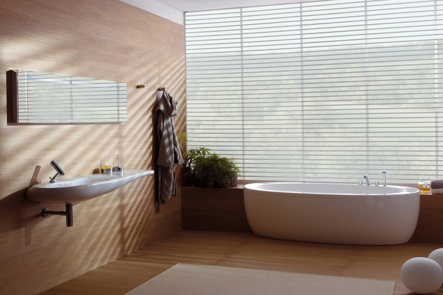 Ванна акриловая Laufen Alessi One 2.4497.0.000 (детальная фотография), с гидромассажем, без гидромассажа, большие